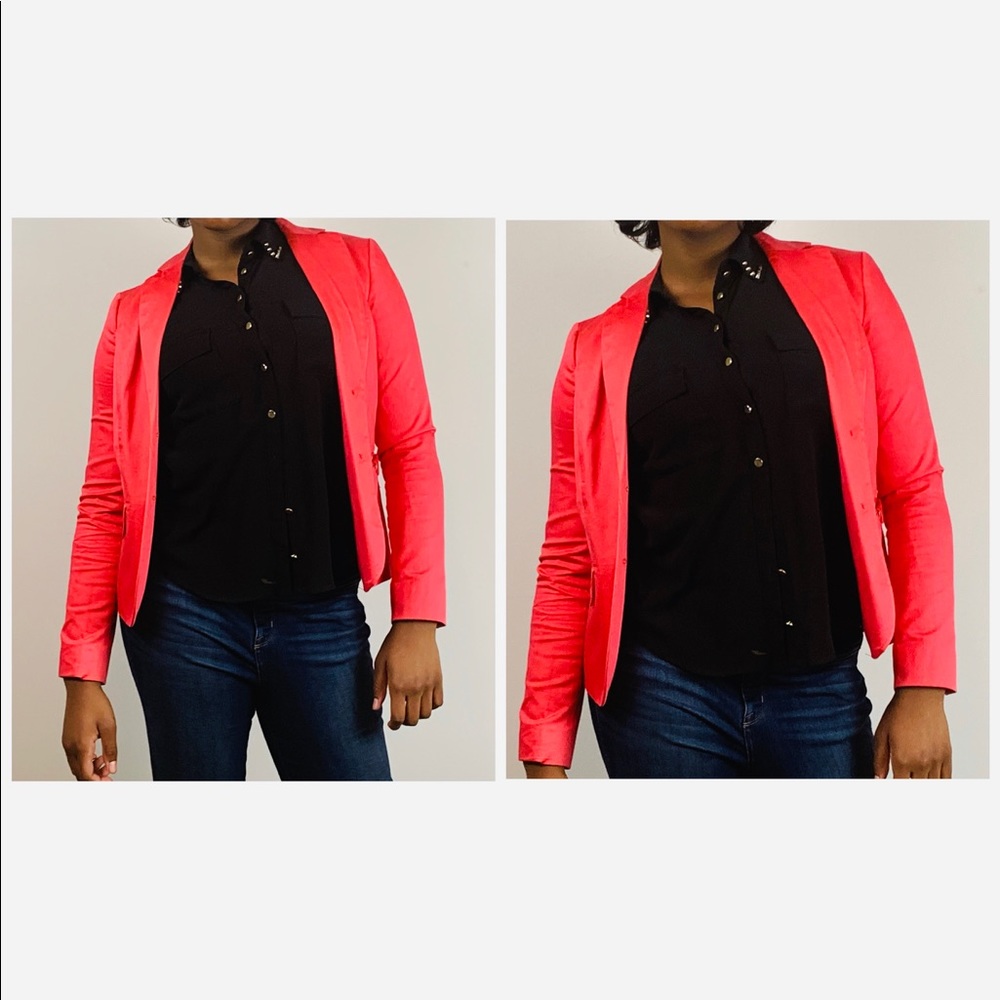 Coral blazer